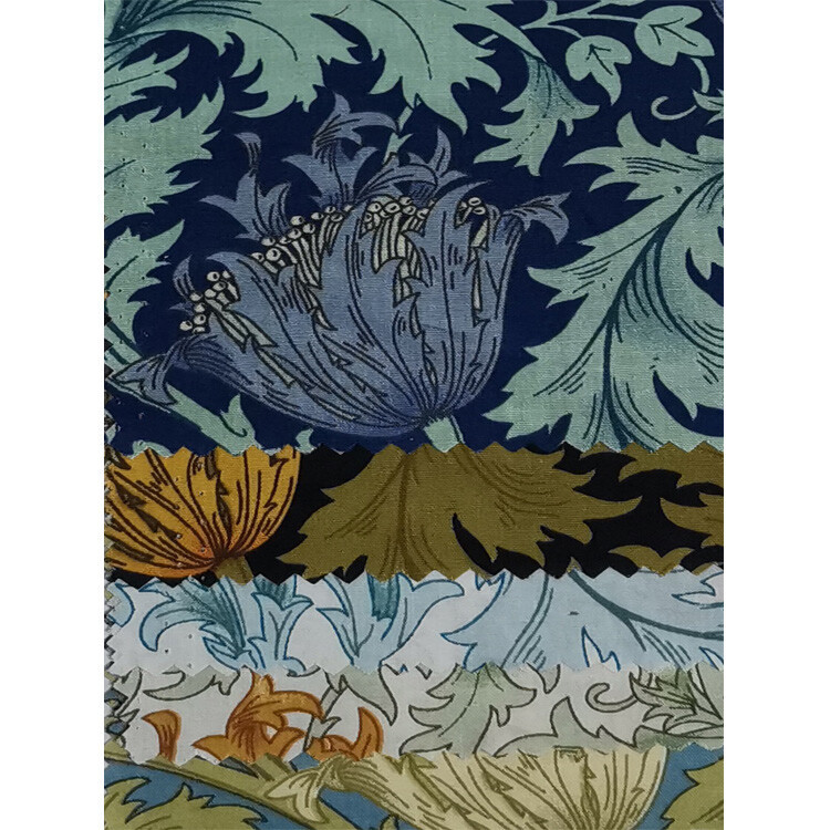 Yunfantex Digital Printed 100% Cotton Poplin Lightweight Flower Fabric Cotton Fabric For Garment