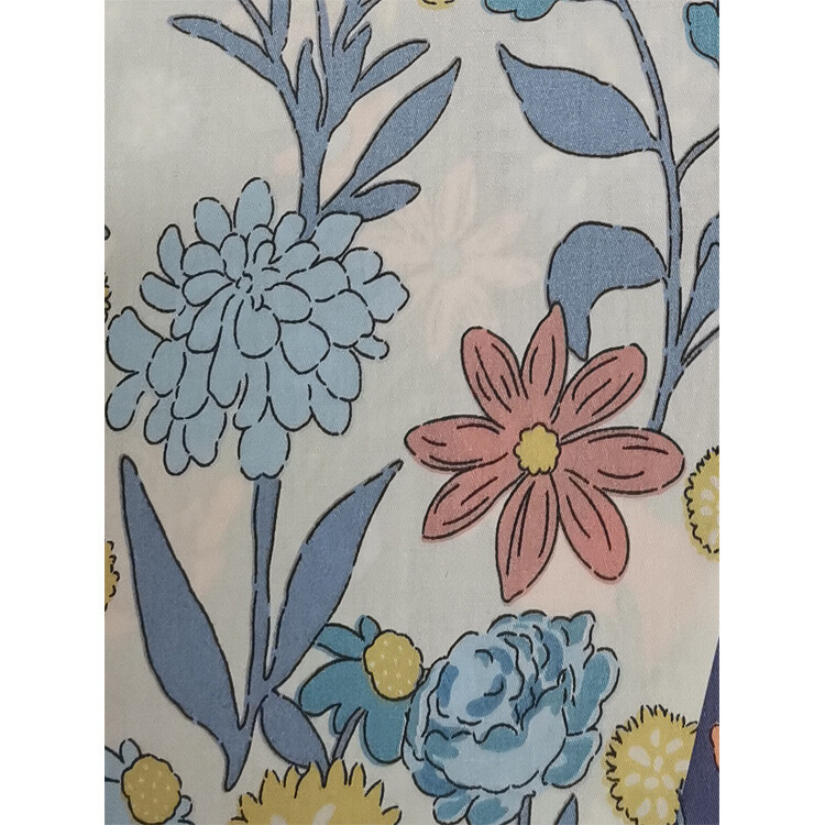 23.jpg Yunfantex Digital Floral Printed Poplin Cotton Fabric for Women Dress and Kids Garments