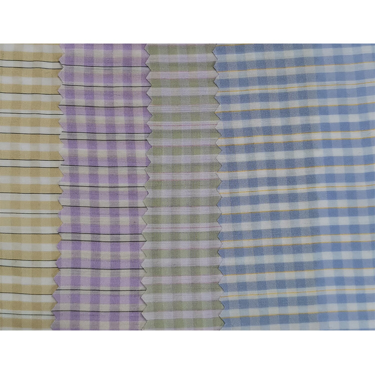 Yunfantex Stock Yarn Dyed Stripe Cotton Striped Fabric for Shirt Women And Man