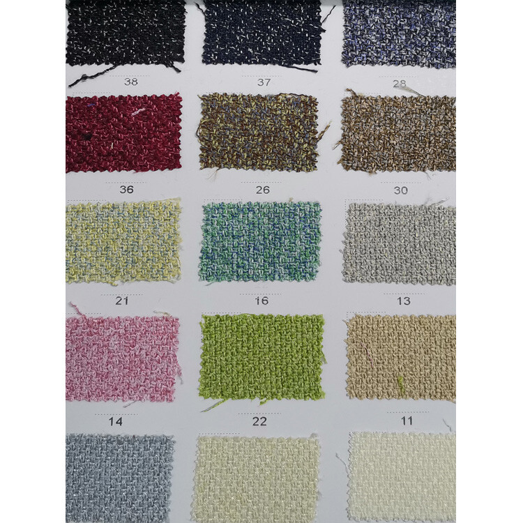 Yunfantex Check Woolen Boucle Knitted Tweed Fabrics Herringbone Fabric for Coats