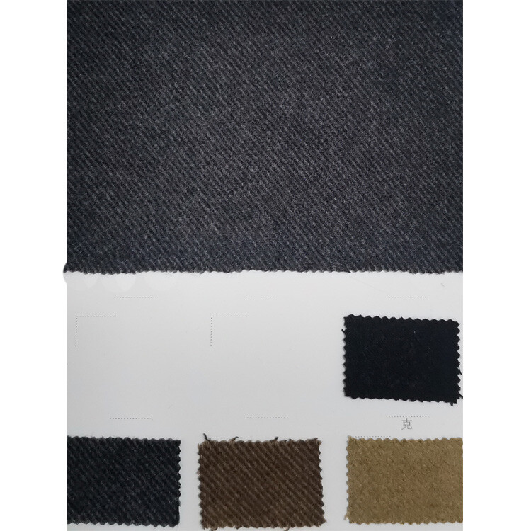 Yunfantex Check Woolen Boucle Knitted Tweed Fabrics Herringbone Fabric for Coats