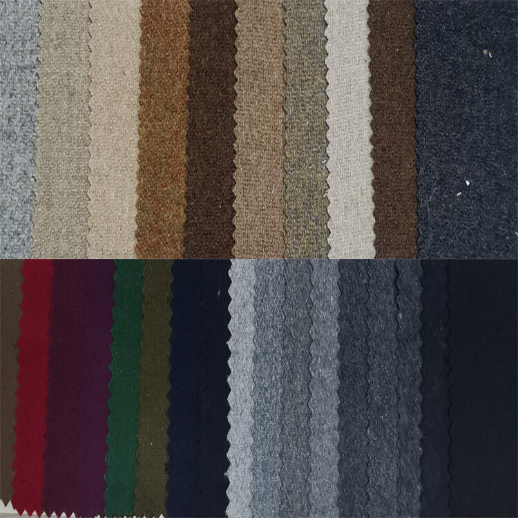 Yunfantex Wool Fleece Tweed Woolen Fabric for Winter Overcoat Suit Fabric