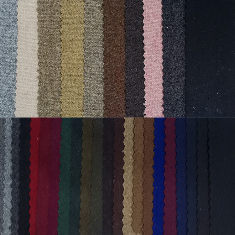 Yunfantex Wool Fleece Tweed Woolen Fabric for Winter Overcoat Suit Fabric