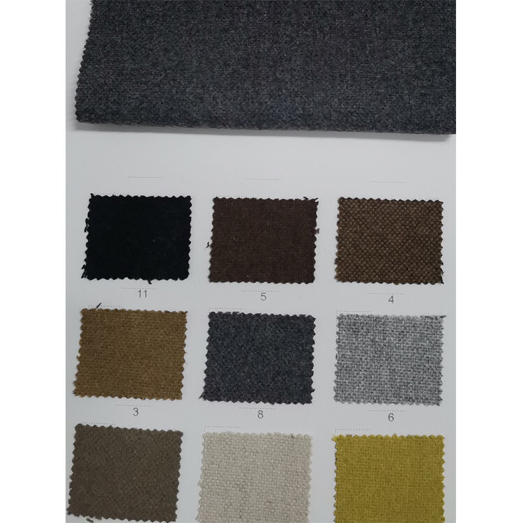 Yunfantex Wool Fleece Tweed Woolen Fabric for Winter Overcoat Suit Fabric
