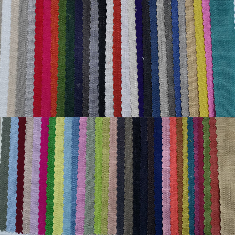 Yunfantex Linen Colorful Soft Yarn Dyed Solid Linen Shirting Fabric Yunfantex Linen Colorful Soft Yarn Dyed Solid Linen Shirting Fabric