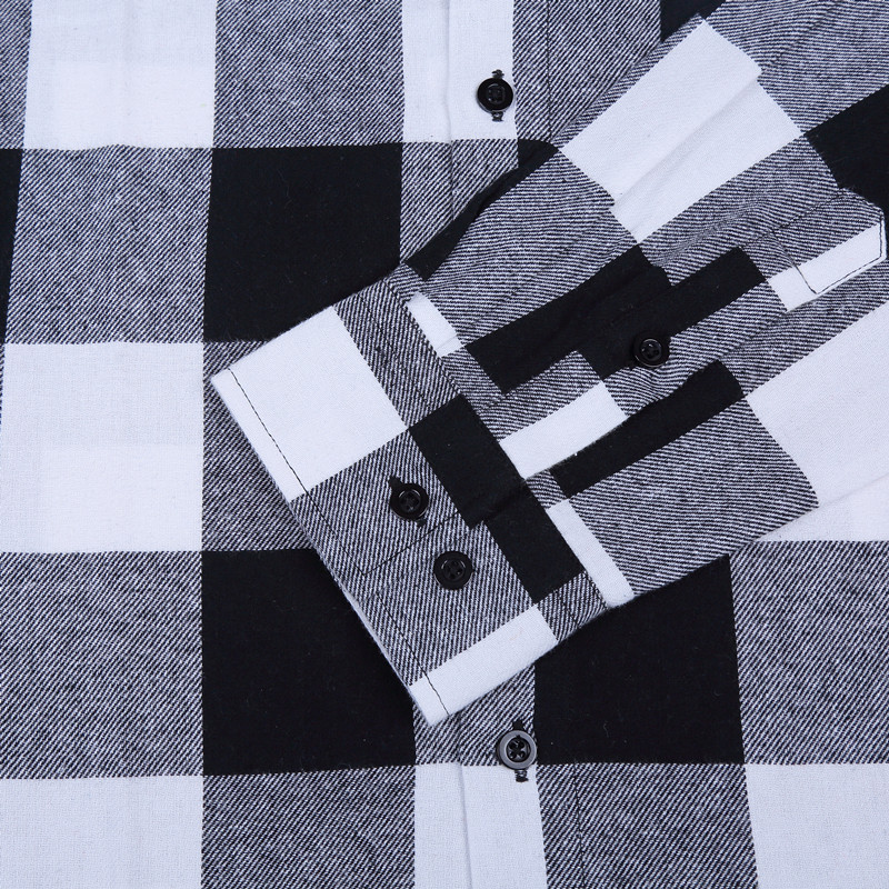 Yunfantex Wholesale Latest New Product Winter Cotton Thick Flannel Check Shirt For Men