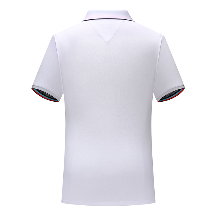 Yunfantex Men Comfortable Breathable Short Sleeve Polo Collar Shirt Golf Polo T-shirt