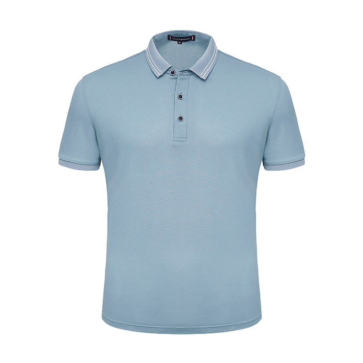 Yunfantex Cotton Pique Fabric Quick Dry Sport Breathable Men's Polo Shirt Short Sleeve Shirts