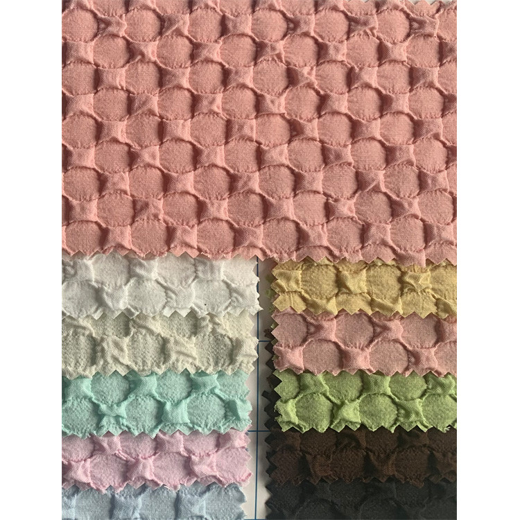 Yunfantex High Quality Crinkled 3D Pleated Crepe Fabric For Upholstery Fabric