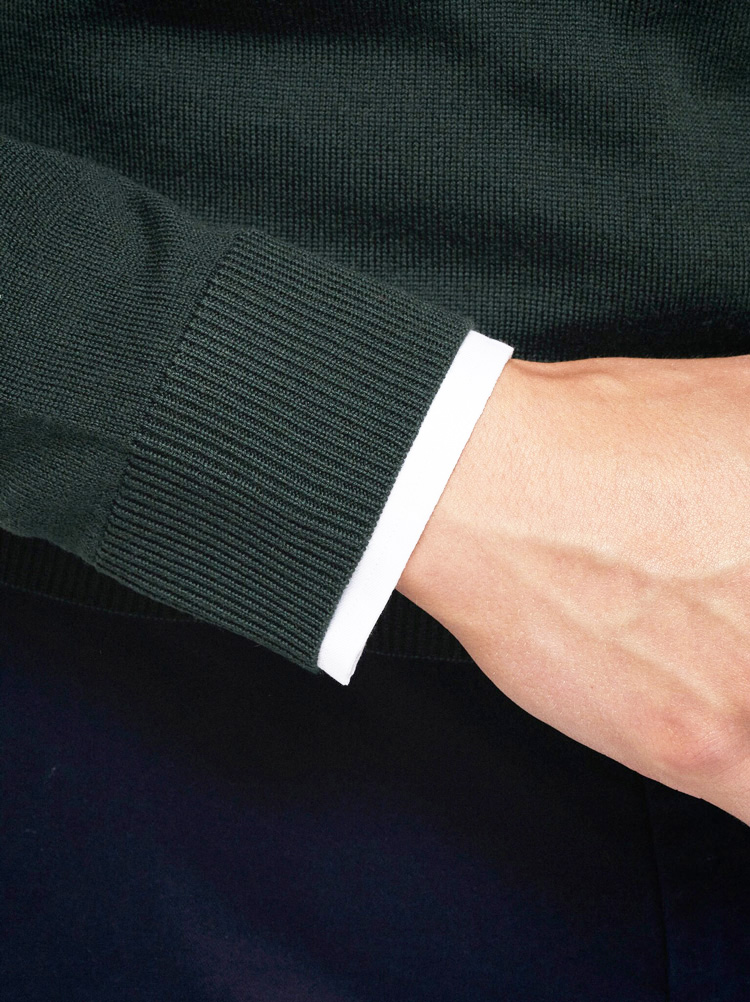 Yunfantex New Style Mens Warm Wool Sweaters V-neck Pullover Sweater