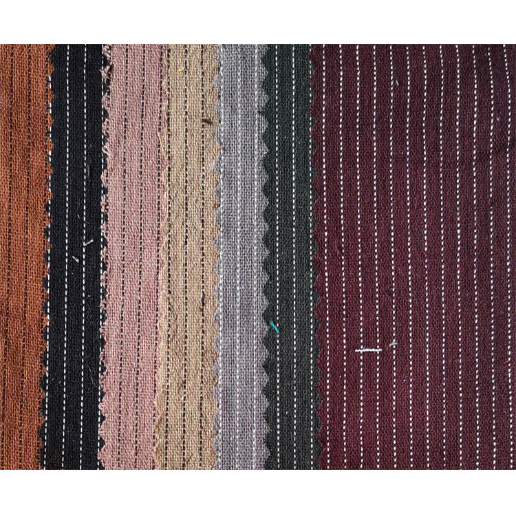 Yunfantex New Style Popular Soft Breathable Yarn-dyed Linen Stripe Fabric For Shirt