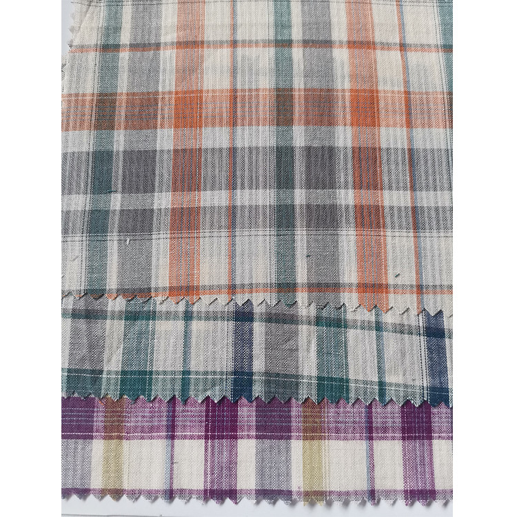 19.jpg Yunfantex New Design Cotton Plaid Checks Shirting Fabric School Uniform Material Fabric