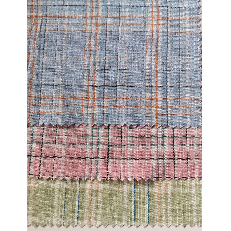 20.jpg Yunfantex New Design Cotton Plaid Checks Shirting Fabric School Uniform Material Fabric