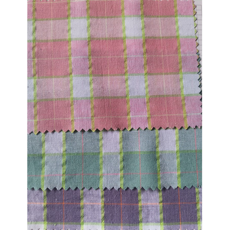 25.jpg Yunfantex New Design Cotton Plaid Checks Shirting Fabric School Uniform Material Fabric