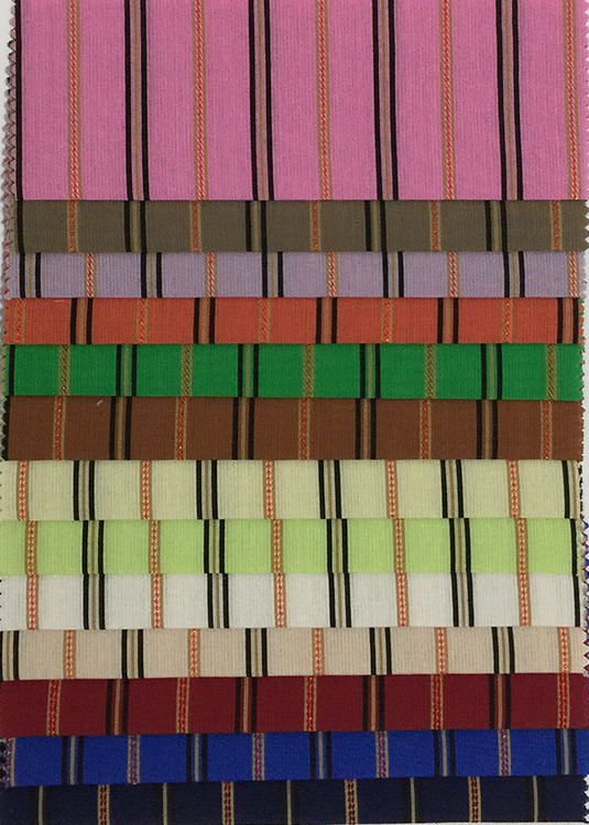Yunfantex Classic Stripe Patten Various Cotton Yarn Dyed Fabric For Dress Shirt Garments