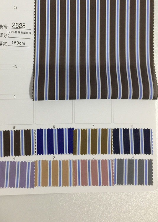 Yunfantex Classic Stripe Patten Various Cotton Yarn Dyed Fabric For Dress Shirt Garments