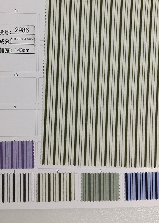 Yunfantex Classic Stripe Patten Various Cotton Yarn Dyed Fabric For Dress Shirt Garments