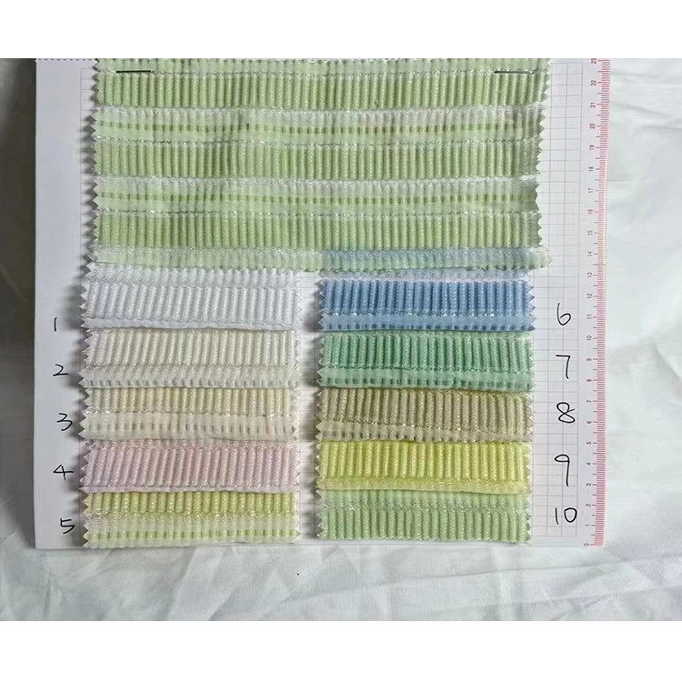 Yunfantex Stretch Polyester Crepe Fabric Women Dress Fabrics Crush Fabric For Clothing