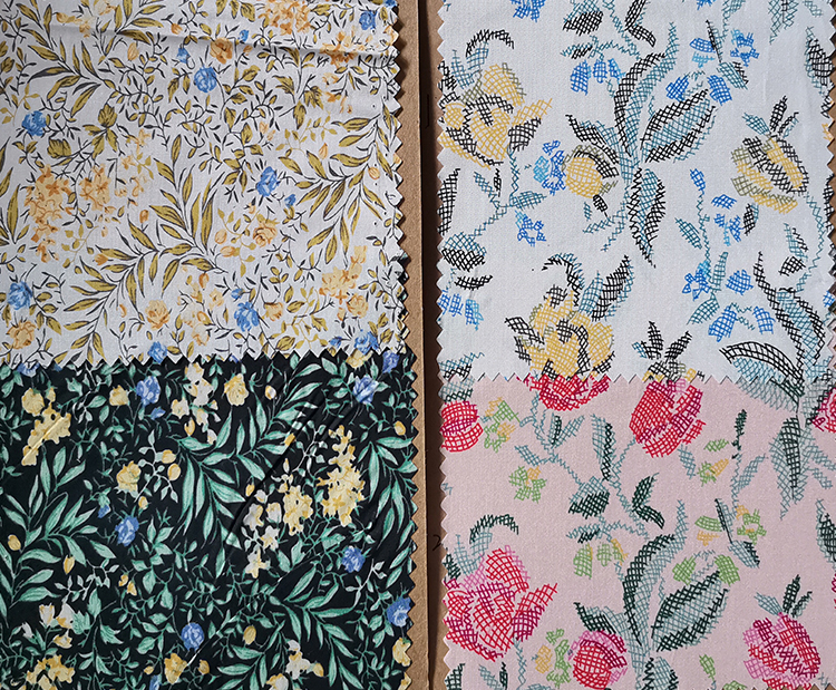 Yunfantex Multiple Floral Style Summer Shirt 100% Cotton Digital Print Fabric
