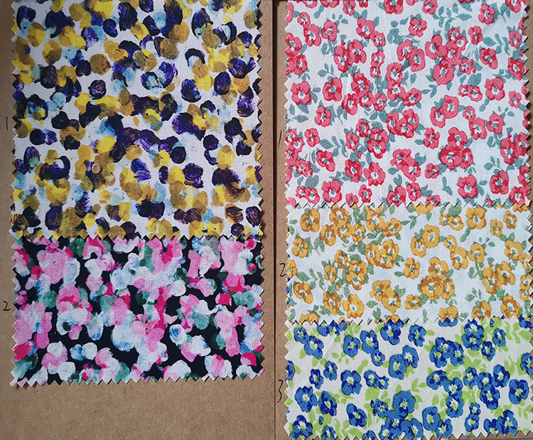 Yunfantex Multiple Floral Style Summer Shirt 100% Cotton Digital Print Fabric