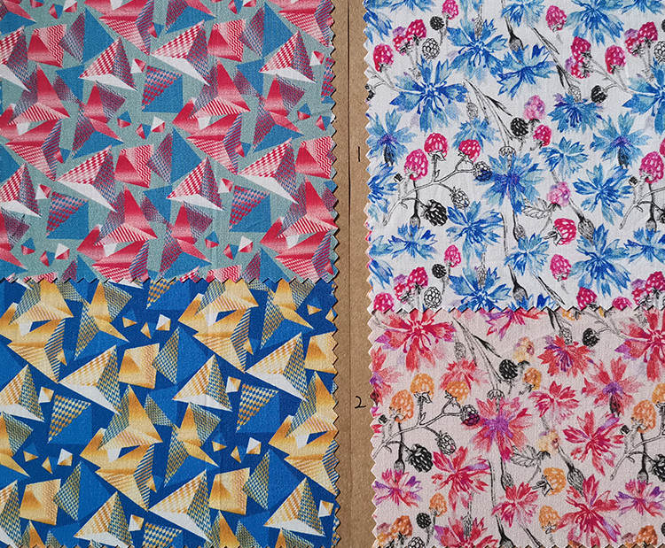 Yunfantex Multiple Floral Style Summer Shirt 100% Cotton Digital Print Fabric