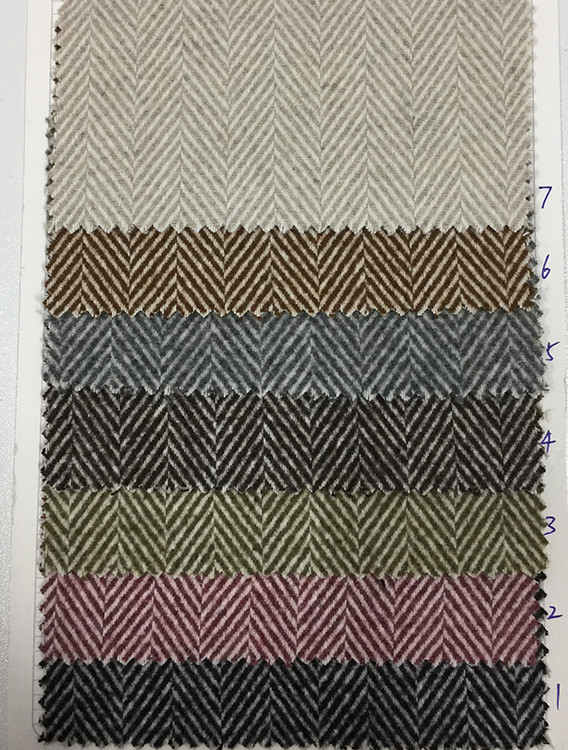 Yunfantex Yarn Dye Fabric Herringbone Woven Fabric for Coat Suits Clothing 