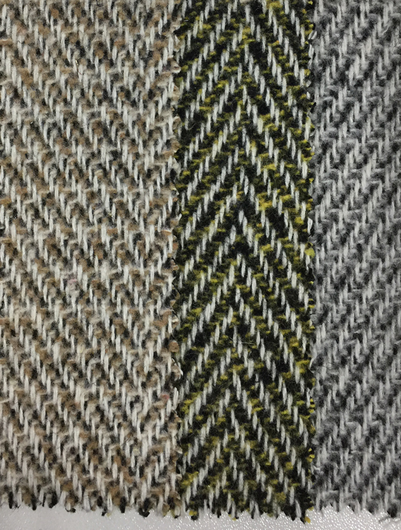 Yunfantex Yarn Dye Fabric Herringbone Woven Fabric for Coat Suits Clothing