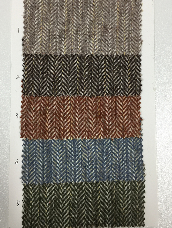 Yunfantex Yarn Dye Fabric Herringbone Woven Fabric for Coat Suits Clothing