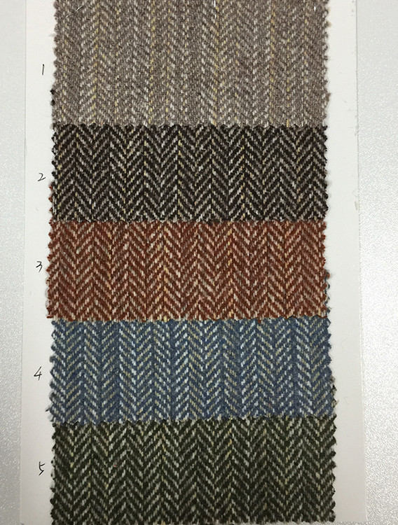 Yunfantex Yarn Dye Fabric Herringbone Woven Fabric for Coat Suits Clothing