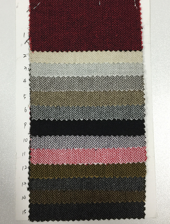 Yunfantex Yarn Dye Fabric Herringbone Woven Fabric for Coat Suits Clothing
