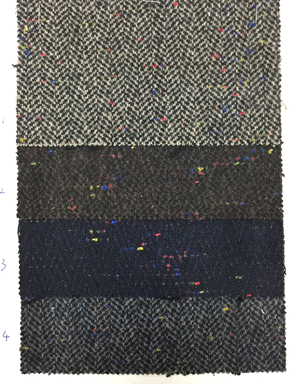 Yunfantex Yarn Dye Fabric Herringbone Woven Fabric for Coat Suits Clothing