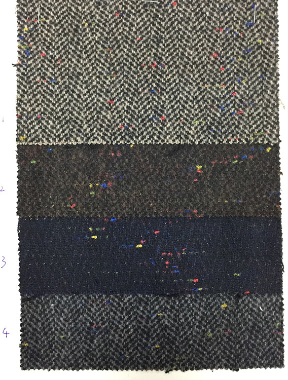 Yunfantex Yarn Dye Fabric Herringbone Woven Fabric for Coat Suits Clothing
