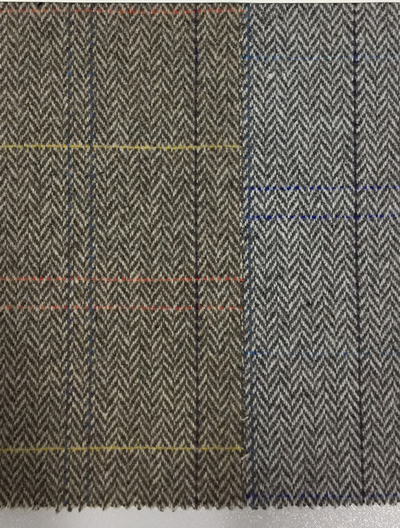 14.jpg Yunfantex Superior Comfort Herringbone Polyester Wool Tweed Fabric for Winter Suit