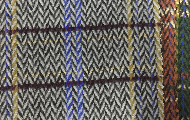23.jpg Yunfantex Superior Comfort Herringbone Polyester Wool Tweed Fabric for Winter Suit