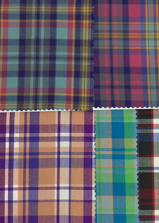 Yunfantex Yarn Dyed New Fabric School Checks Uniform Cotton Plaid Shirt Fabric