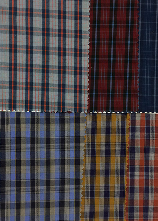 Yunfantex Yarn Dyed New Fabric School Checks Uniform Cotton Plaid Shirt Fabric