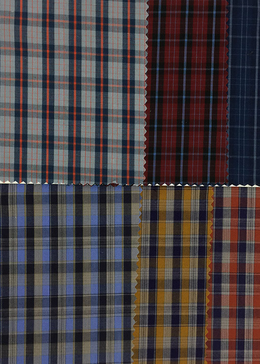 Yunfantex Yarn Dyed New Fabric School Checks Uniform Cotton Plaid Shirt Fabric