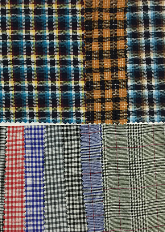 Yunfantex Yarn Dyed New Fabric School Checks Uniform Cotton Plaid Shirt Fabric