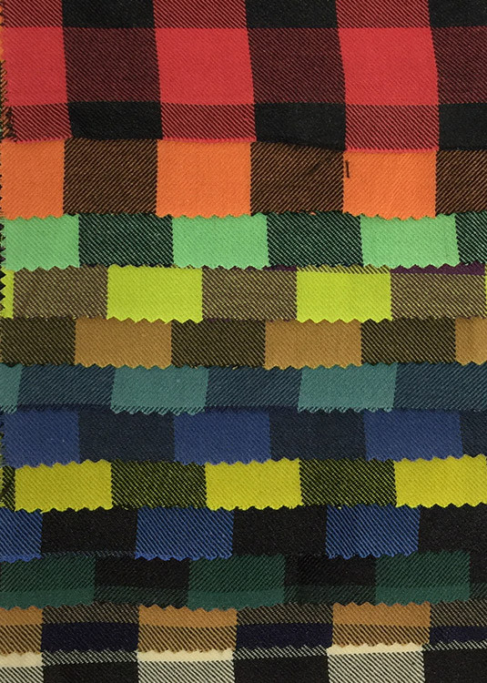 3.jpg Yunfantex Cotton Flannel Fabric Shirt Plaid Warm School Uniform Fabric for Shirt