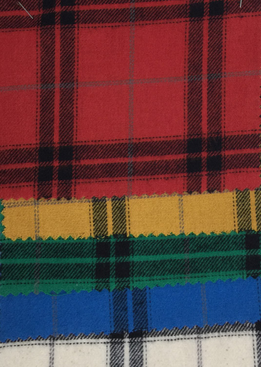 5.jpg Yunfantex Cotton Flannel Fabric Shirt Plaid Warm School Uniform Fabric for Shirt