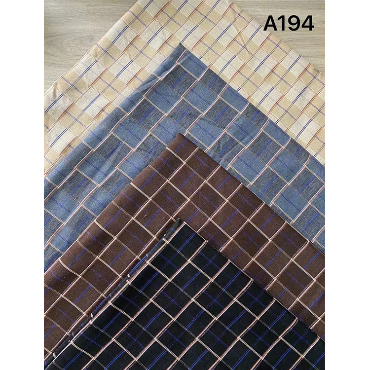 194.jpg Yunfantex High Quality Check Plaid Fabric for Shirts Blouses Uniform Woven Fabric
