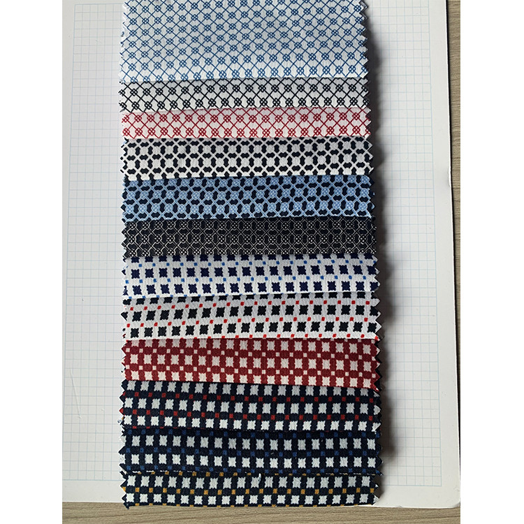 Yunfantex Shirt Fabrics Print Dyed Printed Cotton Shirting Pigment Print Shirt Cloth