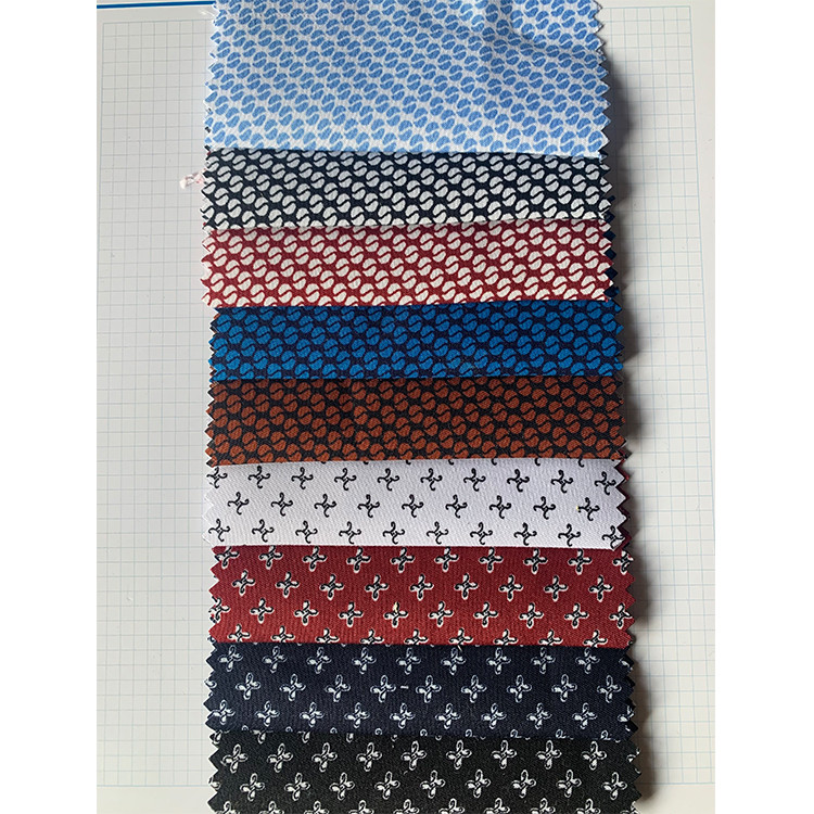 Yunfantex Shirt Fabrics Print Dyed Printed Cotton Shirting Pigment Print Shirt Cloth