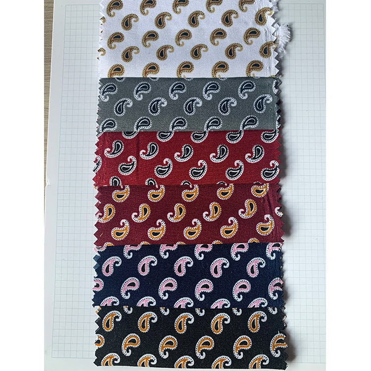 Yunfantex Shirt Fabrics Print Dyed Printed Cotton Shirting Pigment Print Shirt Cloth