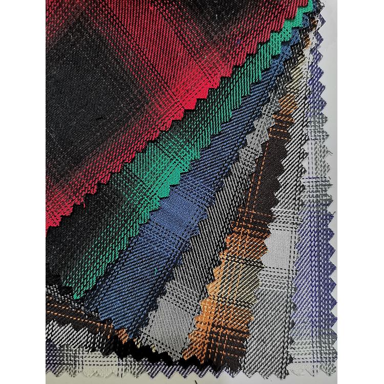 Yunfantex Cotton Plaid Yarn Dyed Flannel Shirting Fabric For School Uniforms