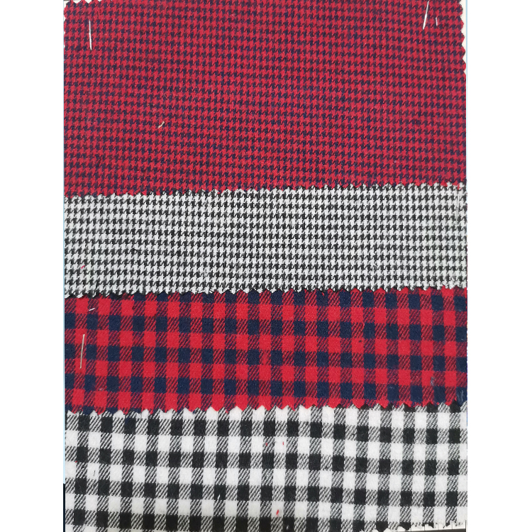 Yunfantex Yarn Dyed Twill Weave Soft Tartan Plaid Flannel Fabric for Garment