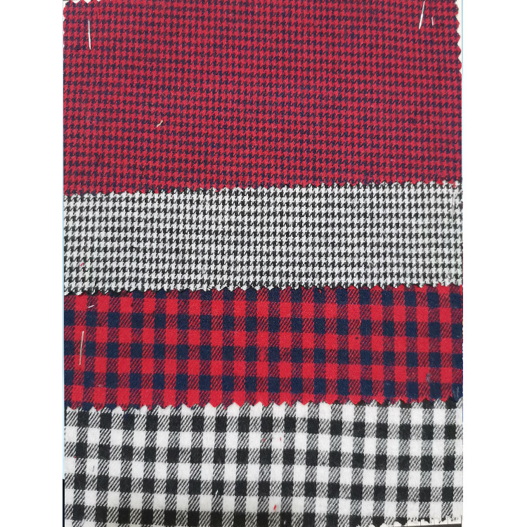 5.jpg Yunfantex Yarn Dyed Twill Weave Soft Tartan Plaid Flannel Fabric for Garment