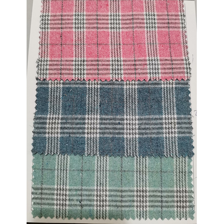 9.jpg Yunfantex Yarn Dyed Twill Weave Soft Tartan Plaid Flannel Fabric for Garment