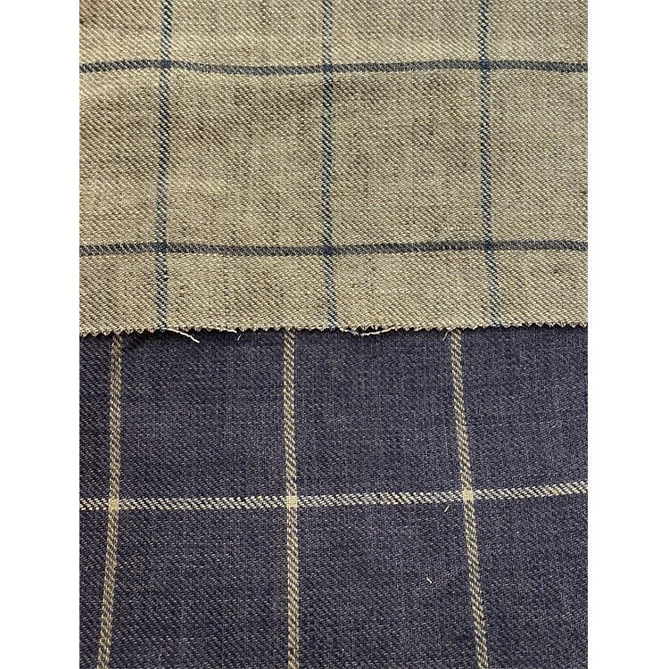 6.jpg Yunfantex Wholesale Linen Check Yarn Dyed Gingham Fabric for Shirt Dress