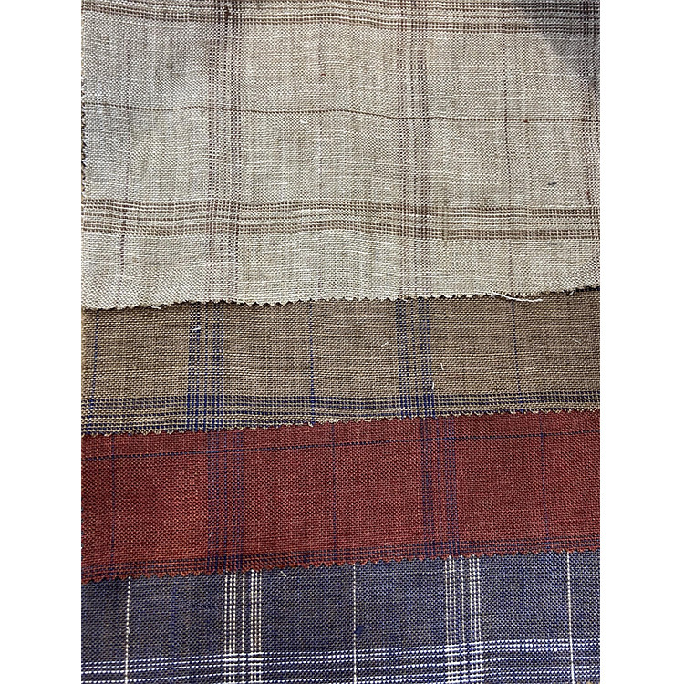 14.jpg Yunfantex Wholesale Linen Check Yarn Dyed Gingham Fabric for Shirt Dress
